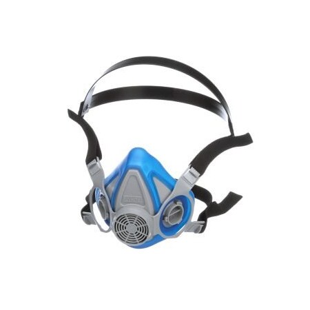 Msa Safety Advantage 200 Ls Respirator, With 2-Piece Neckstrap, Small, Blue 815696